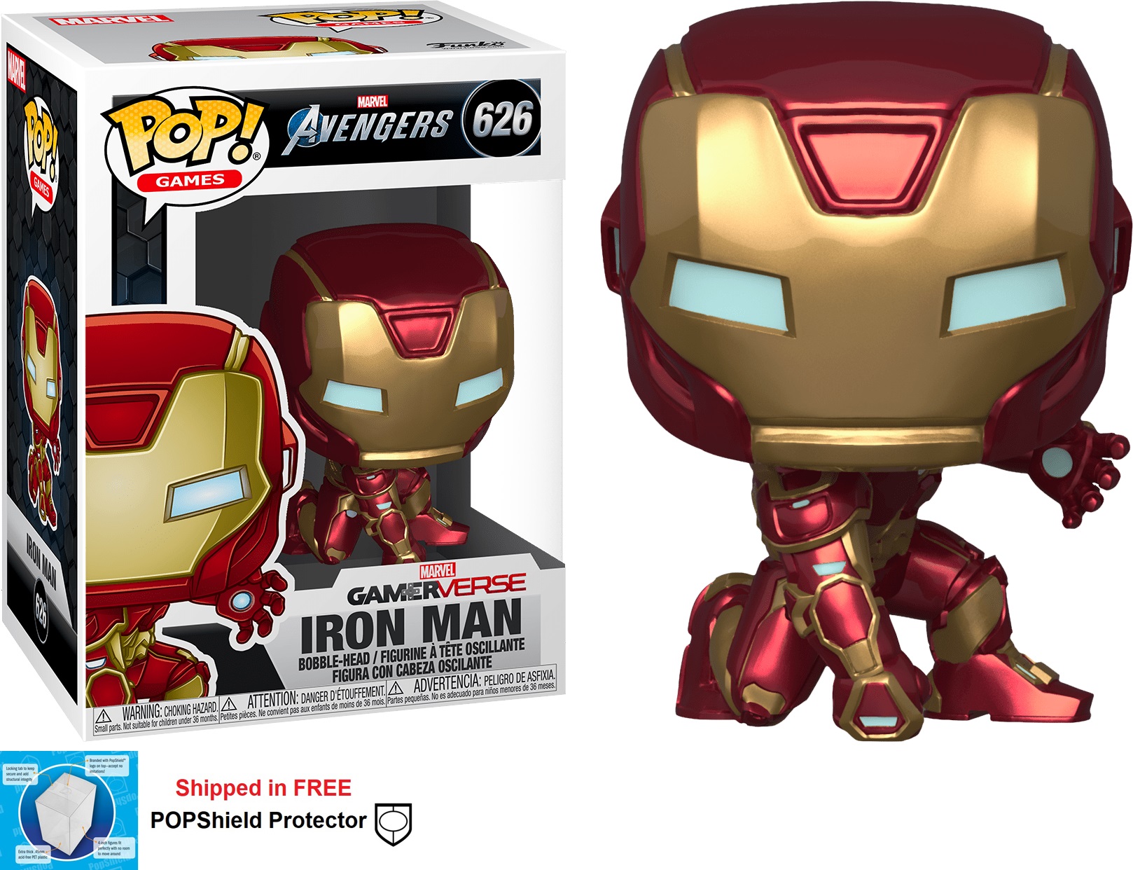 Funko POP Marvel Avengers Gamerverse Iron Man - #626